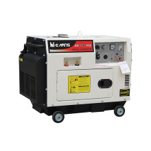 Air-cooled single cylinder silent type diesel engine welding machine with generator